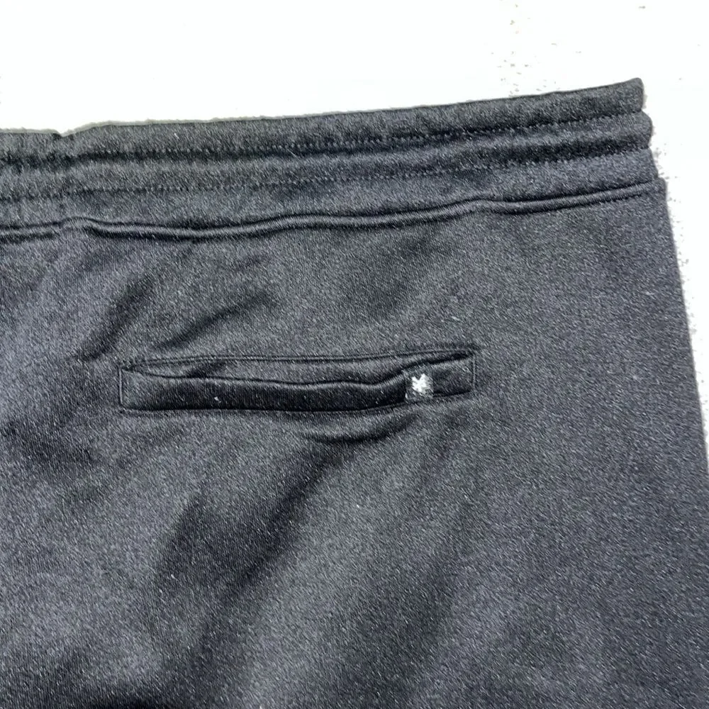 Big Man Black ZOO YORK Cuffed Track Sweat Jogger Fleece Urban Pants Sweatpants
